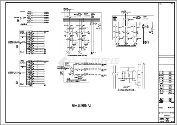 超市改造工程电气设计方案施工图纸-图一