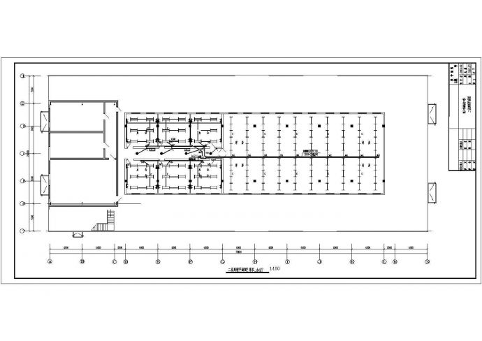大型超市颞部电气完整设计施工图纸_图1