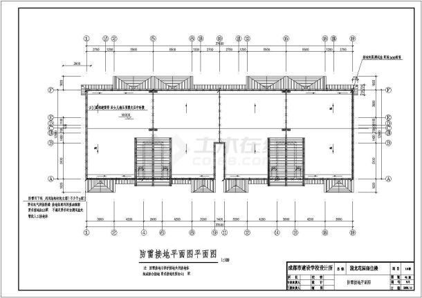 某地区多层住宅建筑电气设计CAD图-图一