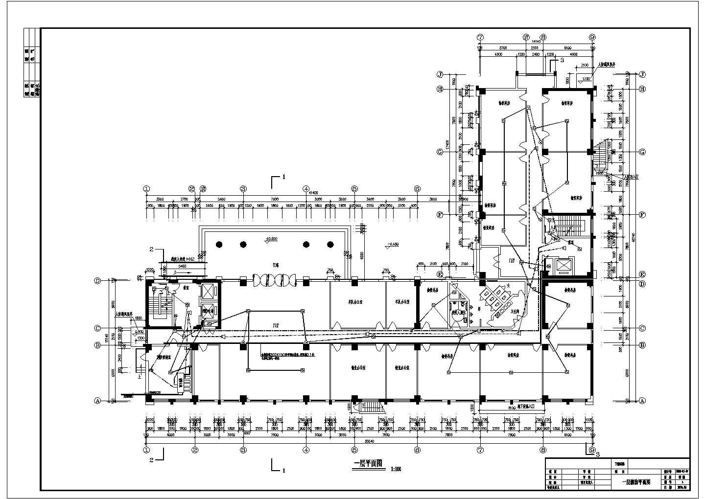 某地十三层办公楼消防电气设计施工图