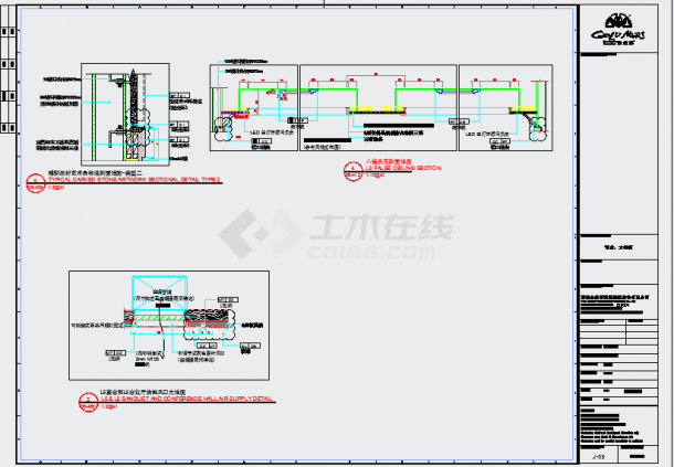 某地小型的供鮮风口大样设计cad详图-图一