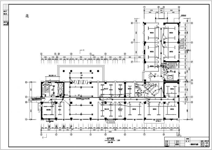 某十三层办公楼照明电气设计施工图_图1
