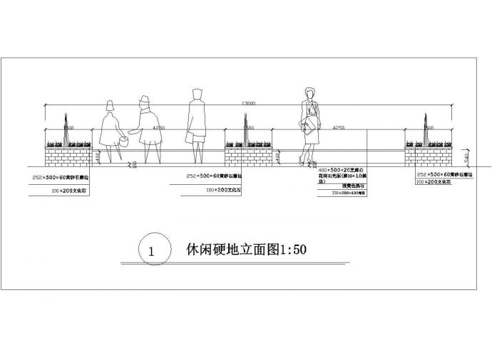 江西省某城镇西景花园CAD设计图_图1
