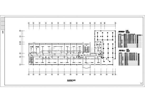 某五层办公楼改造工程电气设计施工图-图二