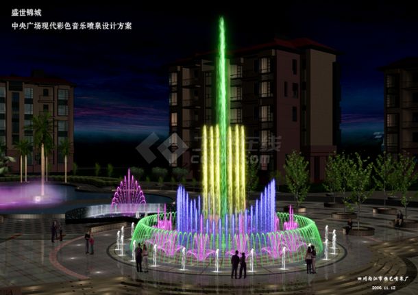 盛世锦城-音乐喷泉全套资料-图一
