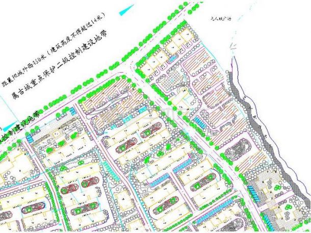 古城小区保护性规划-图一