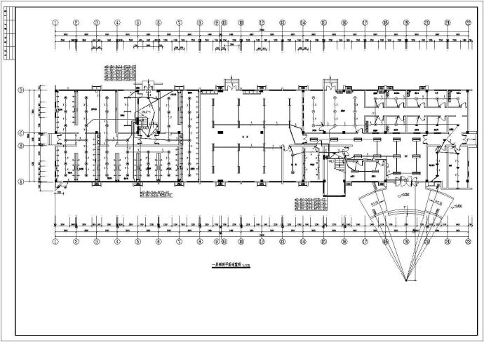 某单位五层的办公楼电气设计施工图_图1