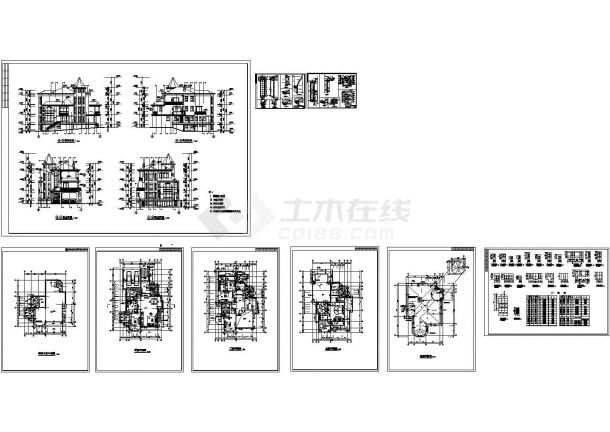 别墅规划与建筑设计(附效果图和总图)-图二