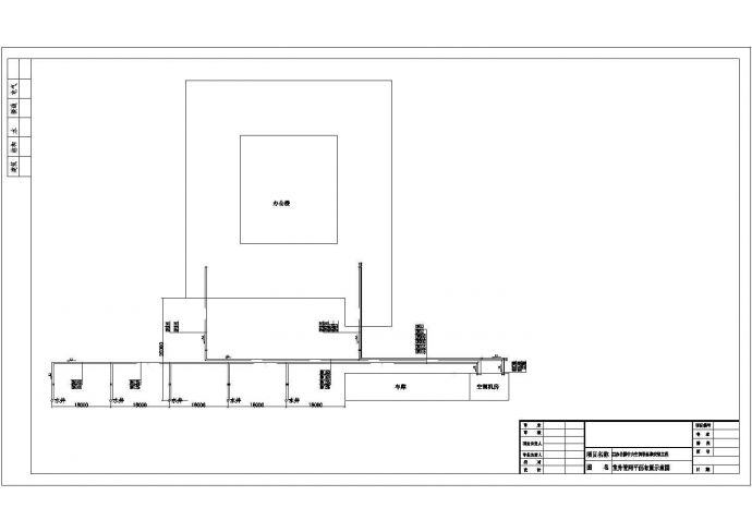 河南某地区项目地源热泵机房设计CAD施工图纸_图1