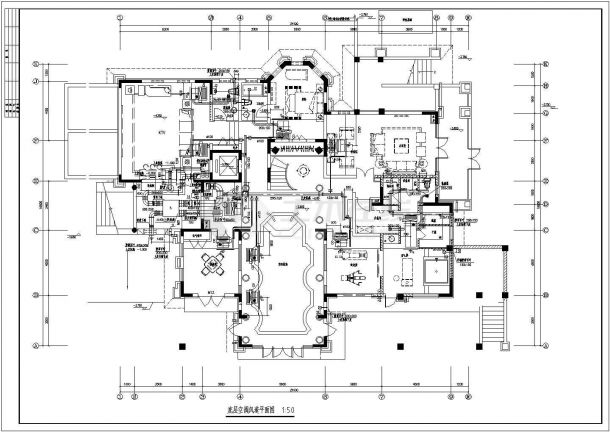 四川某地区某0612型住宅暖通设计CAD施工图-图二