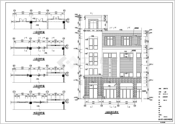 盐城中茵海华广场12栋楼建筑设计图-图二