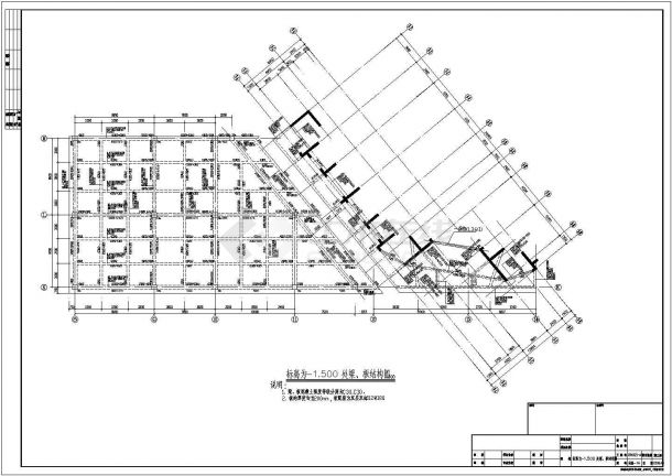 某小区28层剪力墙住宅结构设计施工图-图二