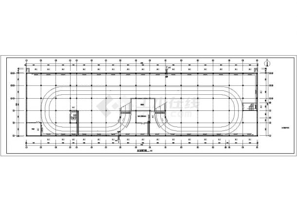 上海某地区地下车库消防通风设计CAD施工图-图二