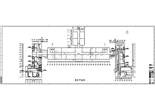 河南某地区实验楼通风设计CAD施工图纸-图二