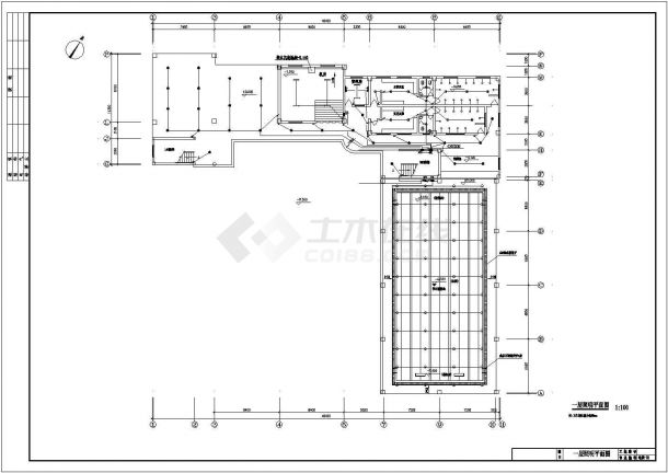 某五层小学教学楼电气照明设计施工图-图一