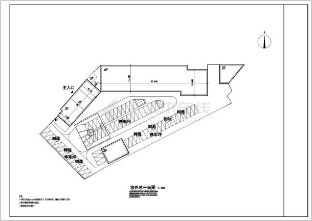 17层住宅给排水设计说明书及图纸-图一