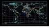 世界地图AutoCAD版-图一