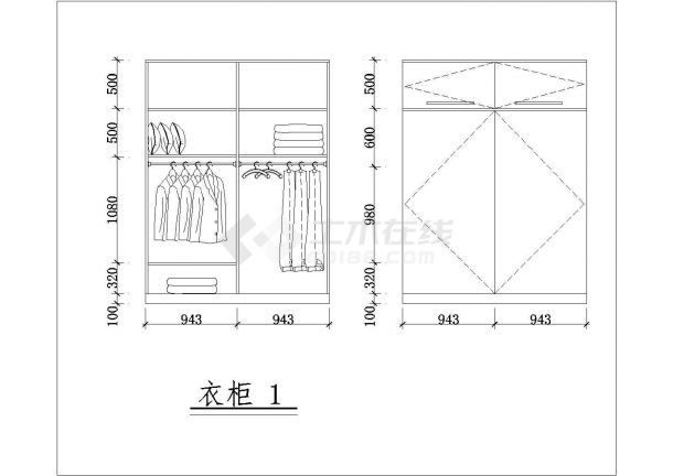 经典家装装修设计方案图（共7张）-图二