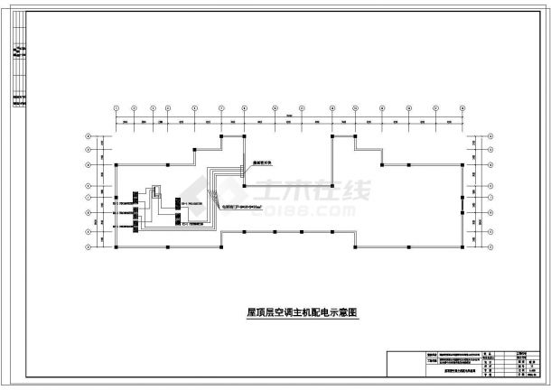 湖南某办公楼中央空调暖通设计图-图二