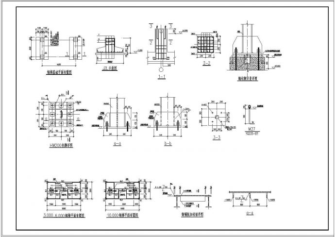 某精细钢梯结构及CAD节点详图_图1