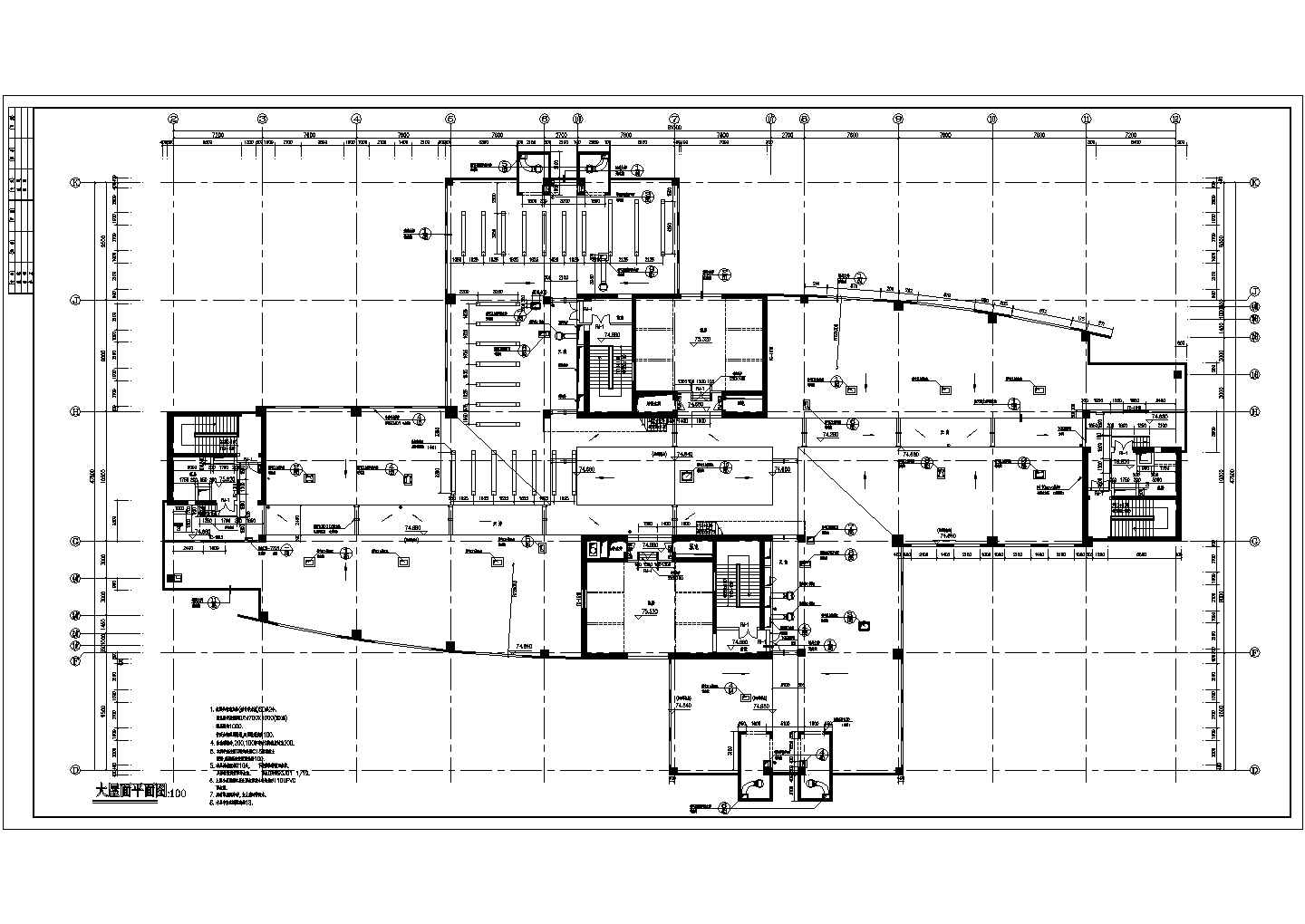 安徽省某乡村一处医疗建筑CAD施工图