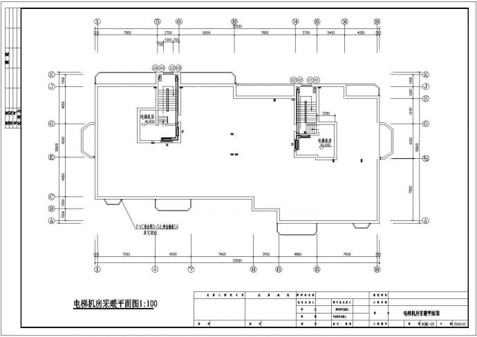 湖南某地区小高层住宅分户采暖设计CAD图纸_图1