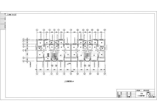某地区住宅楼采暖工程设计CAD施工图-图二