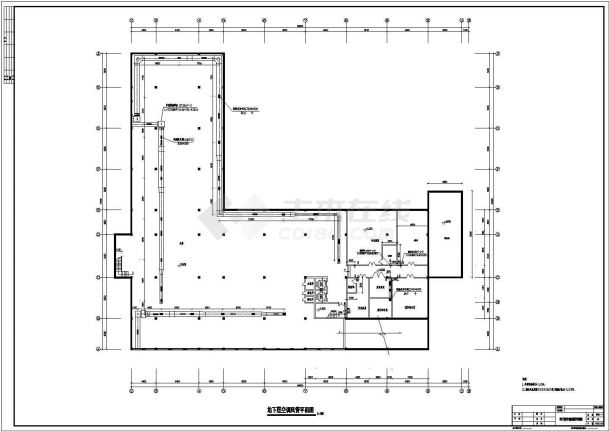 某建筑暖通空调设计CAD施工图（全套）-图二