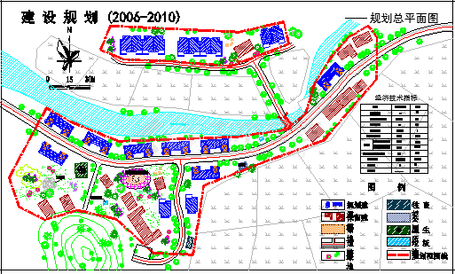 某新农村建设规划总平面图 CAD-图二