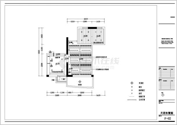 现代精典家装样板房设计施工图-图二