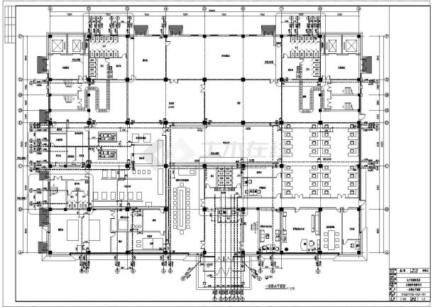 某四层多层制药车间建筑给排水施工图-图二