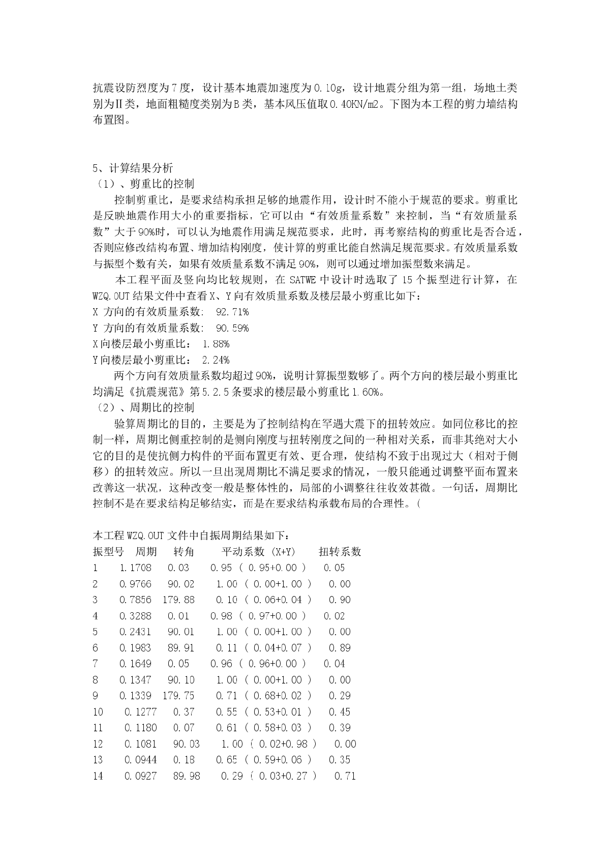 高层结构建模过程中各个参数的调整分析-图二