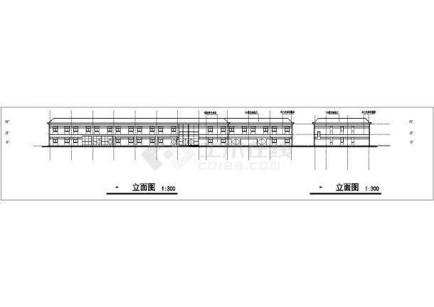  Expansion drawing of logistics complex building on the second floor of a people's hospital - Figure 1