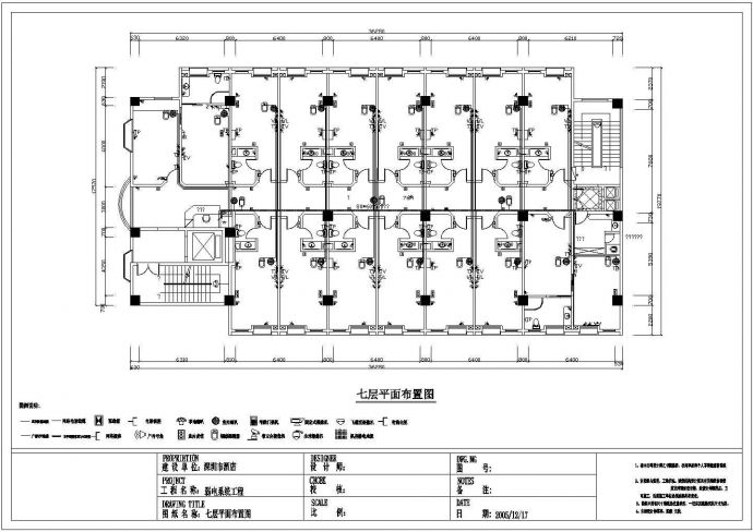 某酒店弱电系统工程施工CAD图纸_图1