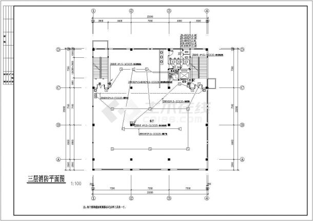 某商务多层酒店建筑电气设计施工图-图二