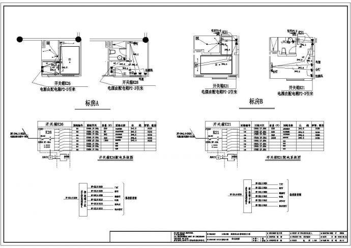 某三层酒店电气设计方案及施工图纸_图1