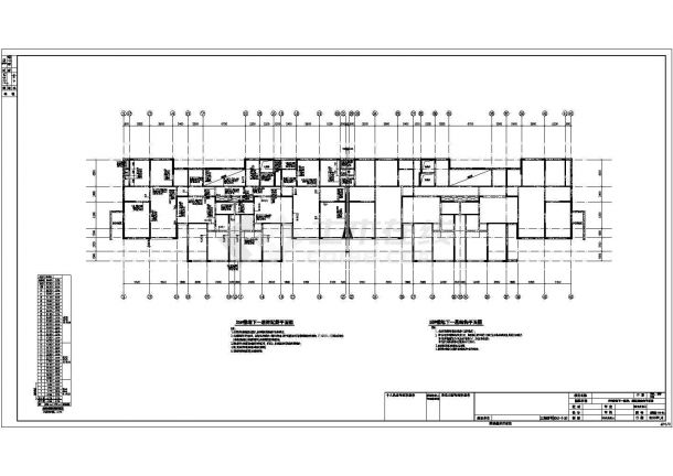 某地区32层剪力墙结构高层住宅结构施工图-图二