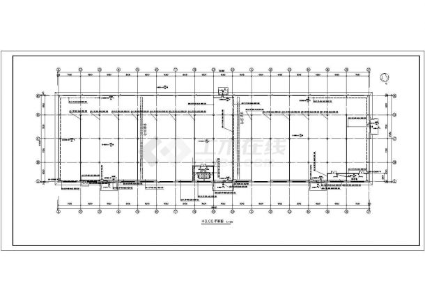 某新建钢结构厂房电气设计施工图纸-图二
