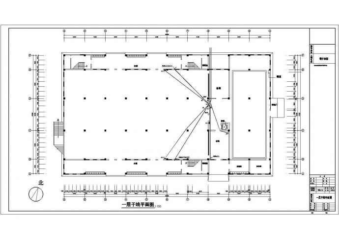 某三层餐厅全套电气施工CAD图纸_图1