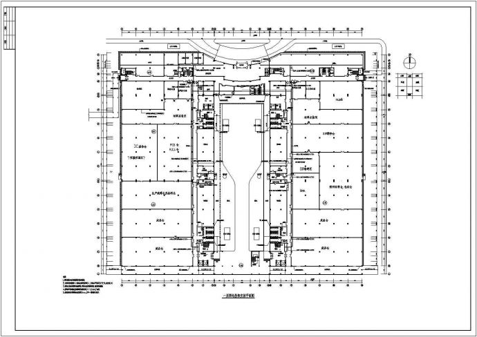 某地四层工业厂房电气设计安装施工图_图1