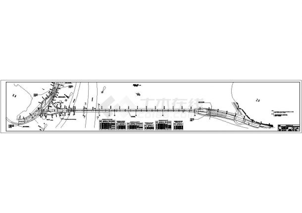 澳门澳凼斜拉桥设计图纸（共计十五张）-图二
