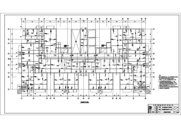 天津某30层剪力墙住宅结构设计施工图-图一