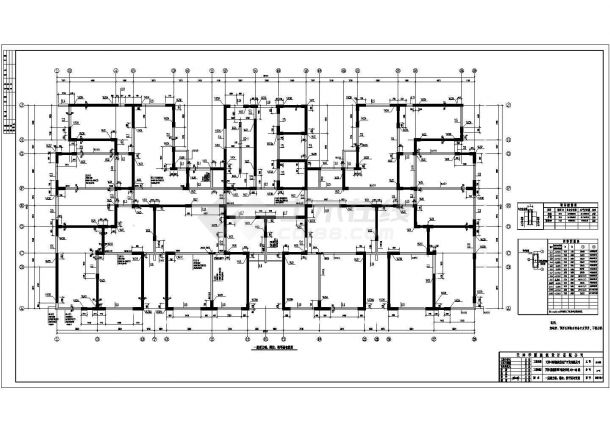 天津某30层剪力墙住宅结构设计施工图-图二