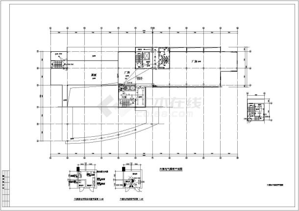 某地六层综合厂房电气设计施工图纸-图一