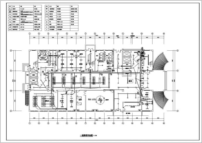 某地区二级医院电气设计全套施工图_图1