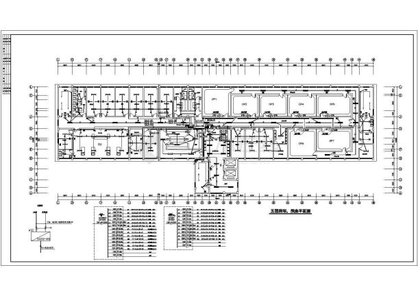 某地区中医院综合楼电气CAD设计图纸-图一