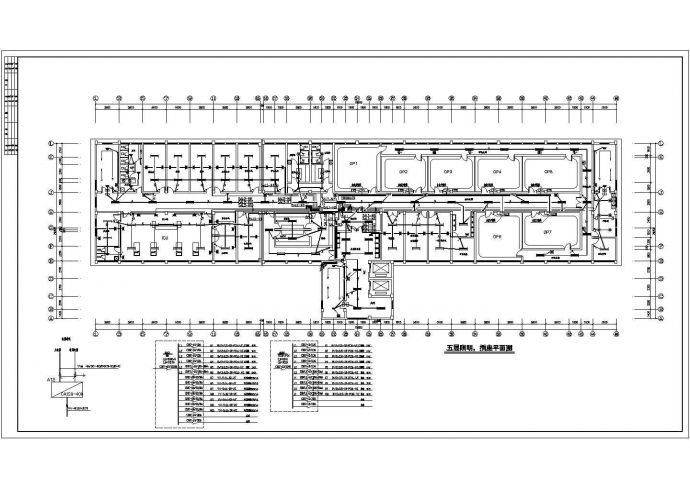 某地区中医院综合楼电气CAD设计图纸_图1