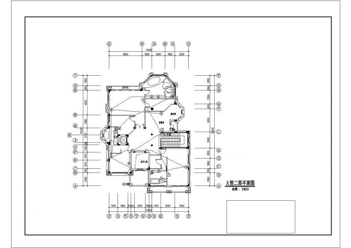 某地区三层别墅住宅建筑设计电气图_图1