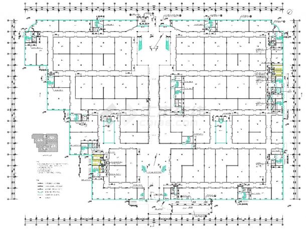 某地区四层家具城建筑施工图（详细）-图一