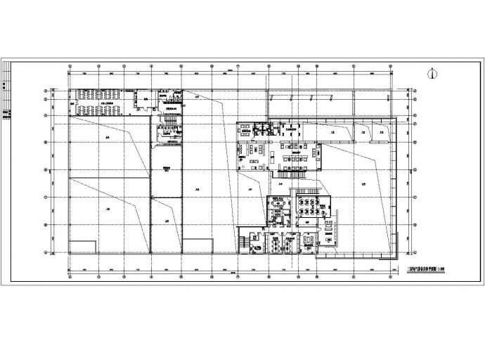 某地二层汽车服务店建筑设计施工电气图_图1